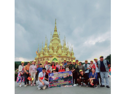 Meeting of team members in Laos